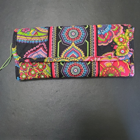 Vera Bradley Handbags - Vera Bradley multi colored crossbody wallet